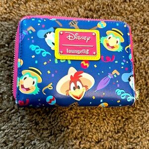 Disney Loungefly tres caballeros wallet